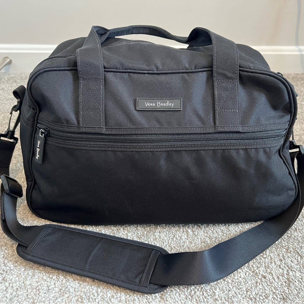 Vera Bradley Black Duffle Bag